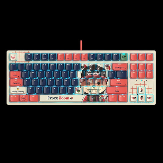 Bloody AT87 Proxy Boom Alpha Optical Switch Mechanical Keyboard