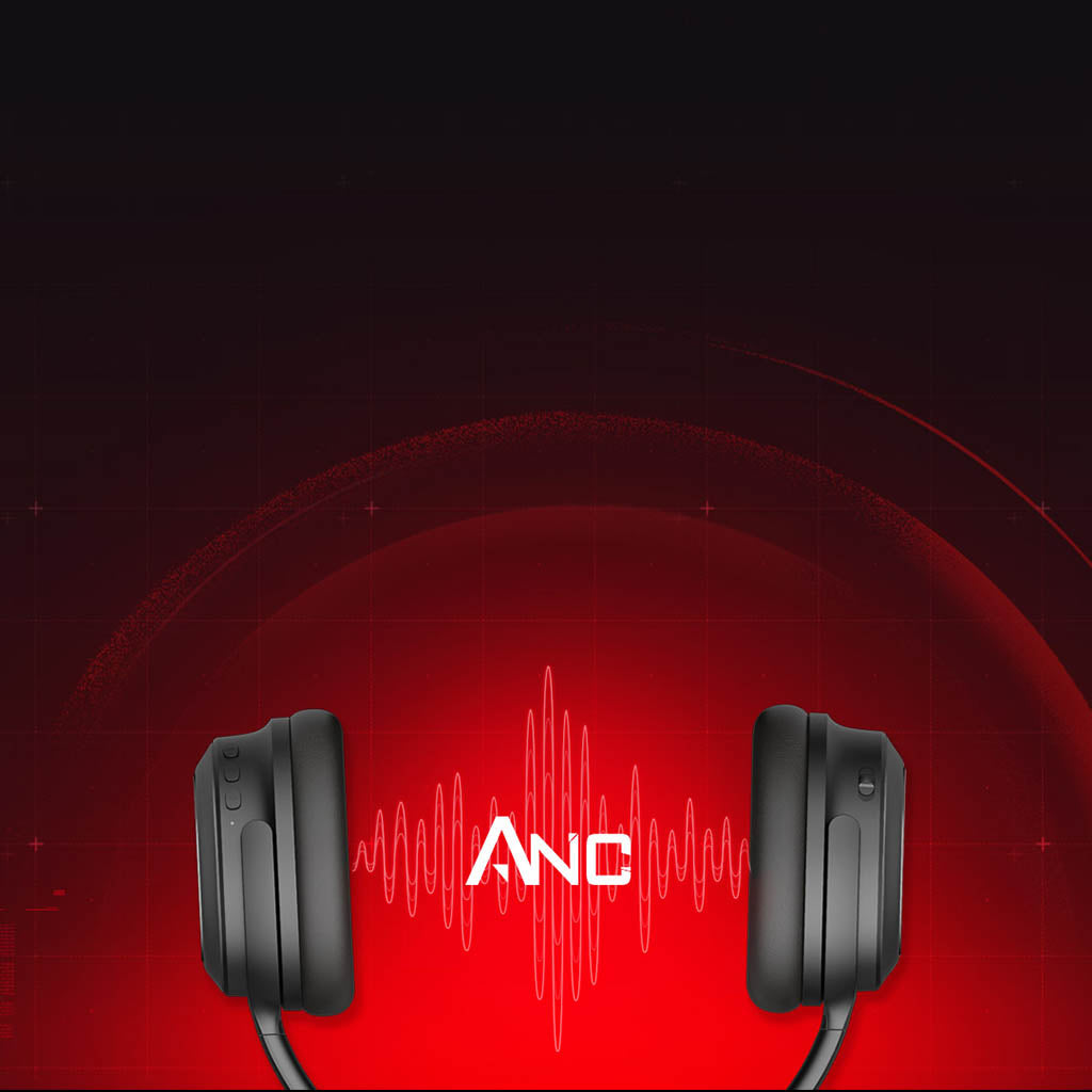 Bloody M320 Bluetooth Wireless Gaming Headset with Active Noise Canceling