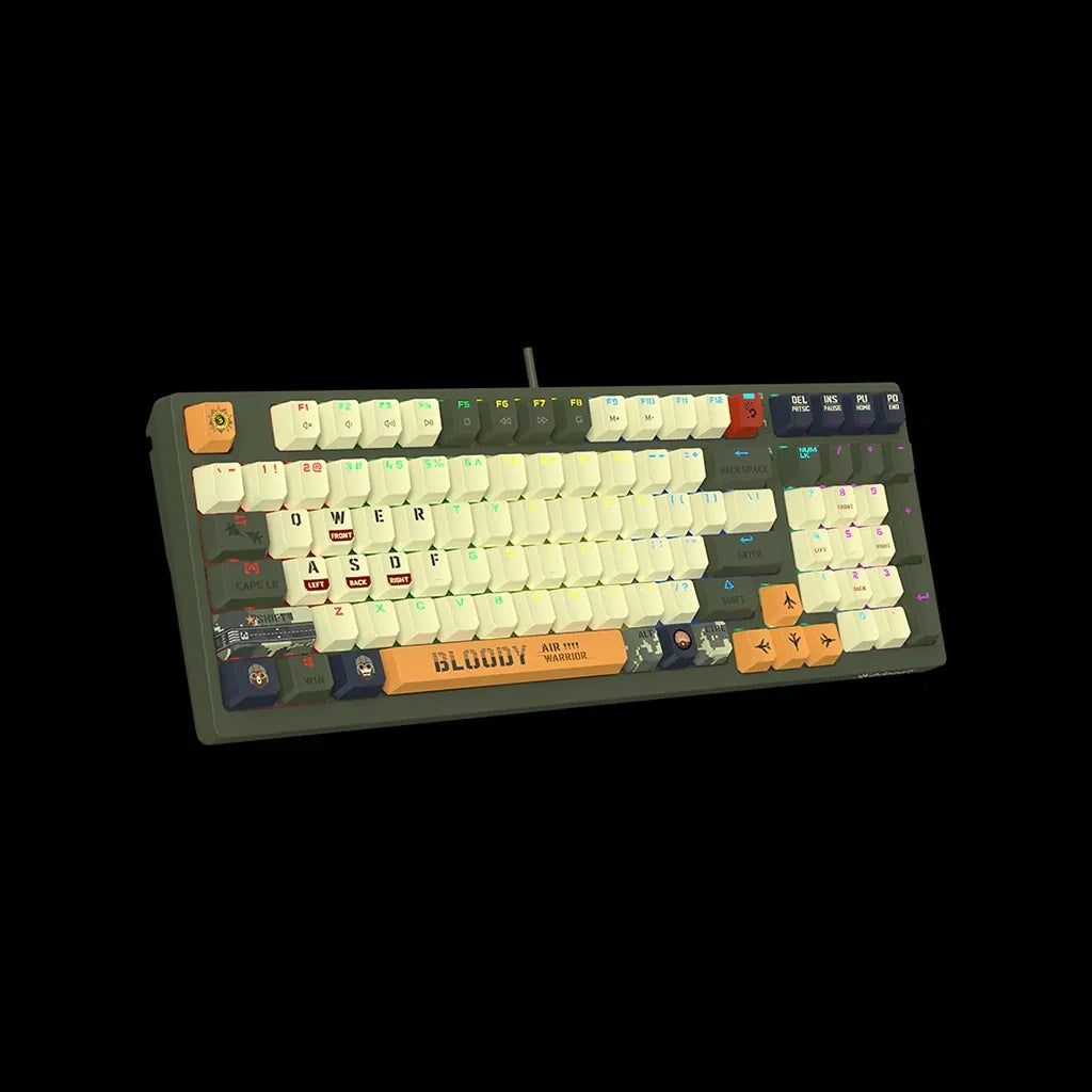 Bloody S98 Aviator Keyboard with BLMS Red Plus mechanical switches