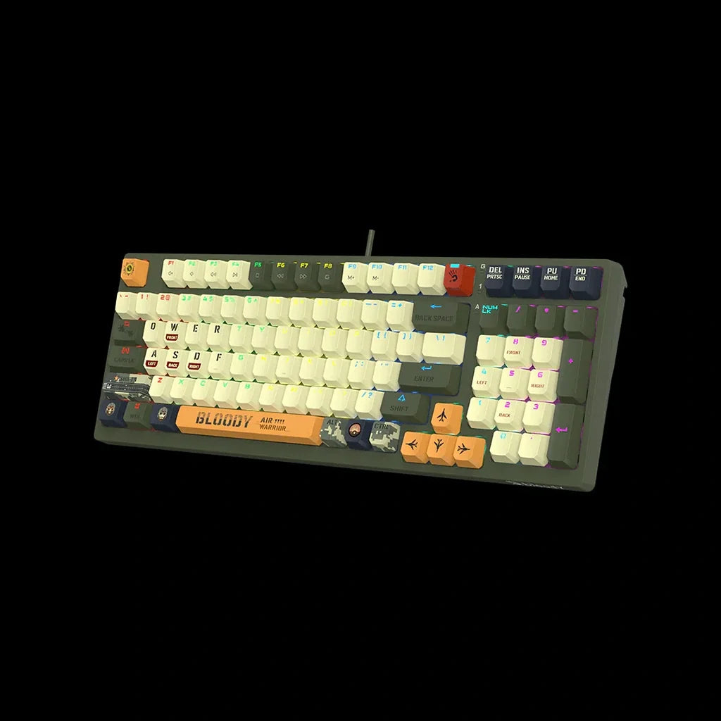 Bloody S98 Aviator Keyboard with BLMS Red Plus mechanical switches