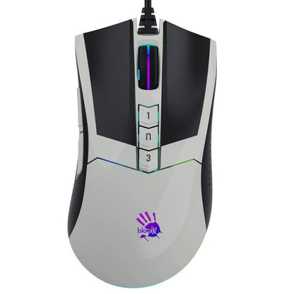 Bloody W90 Pro RGB Gaming Mouse (White)
