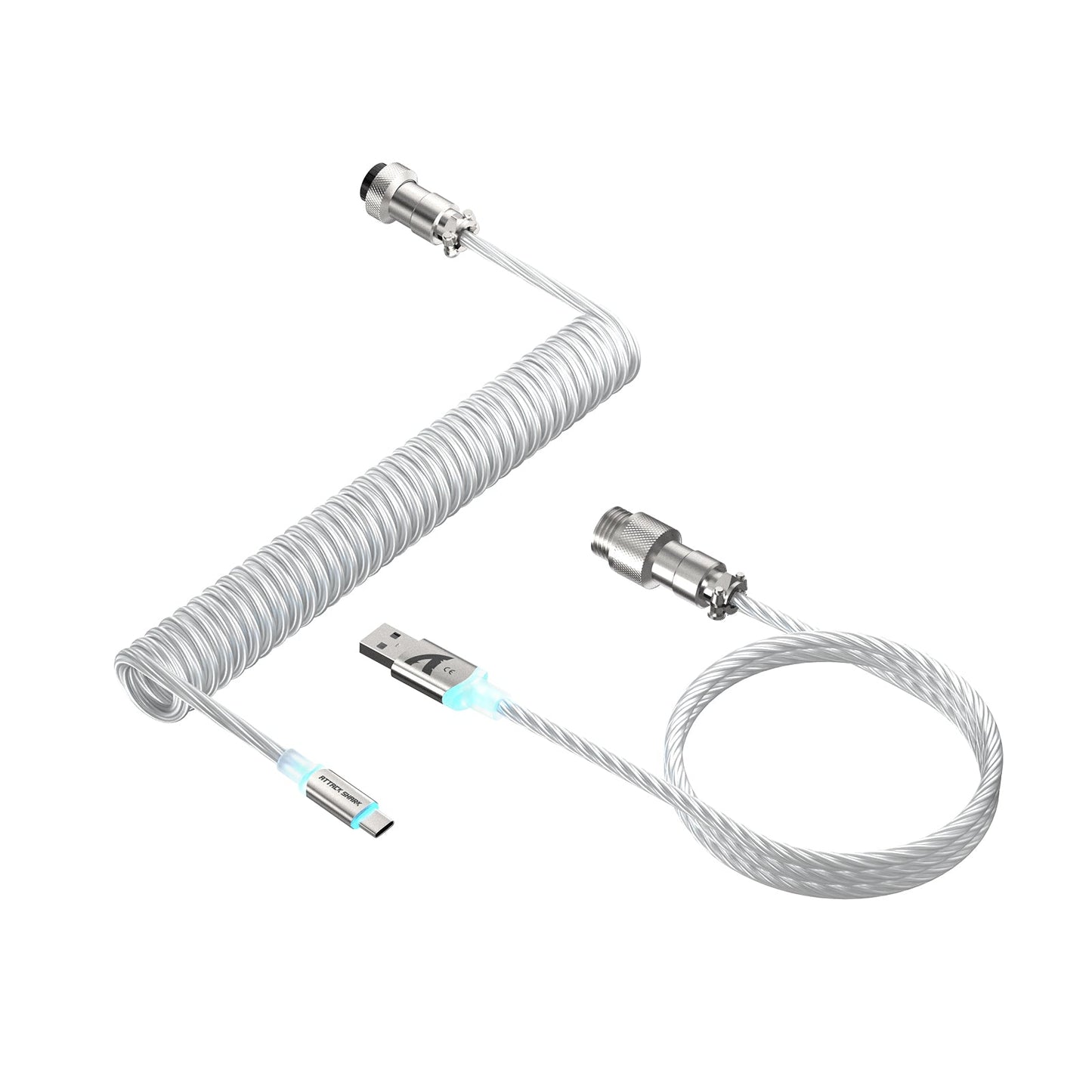 ATTACK SHARK C01Ultra Custom Aviator Cable for 8KHz Magnetic Keyboard