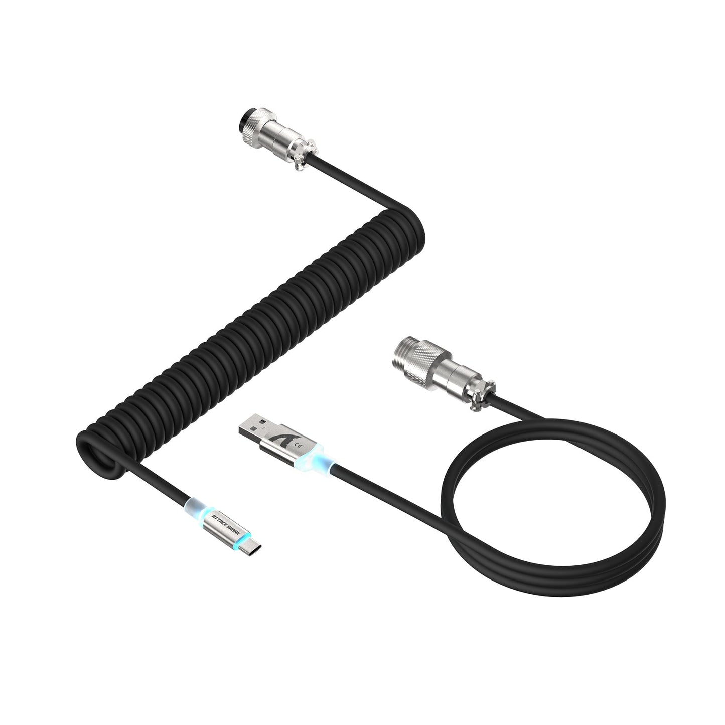 ATTACK SHARK C01Ultra Custom Aviator Cable for 8KHz Magnetic Keyboard