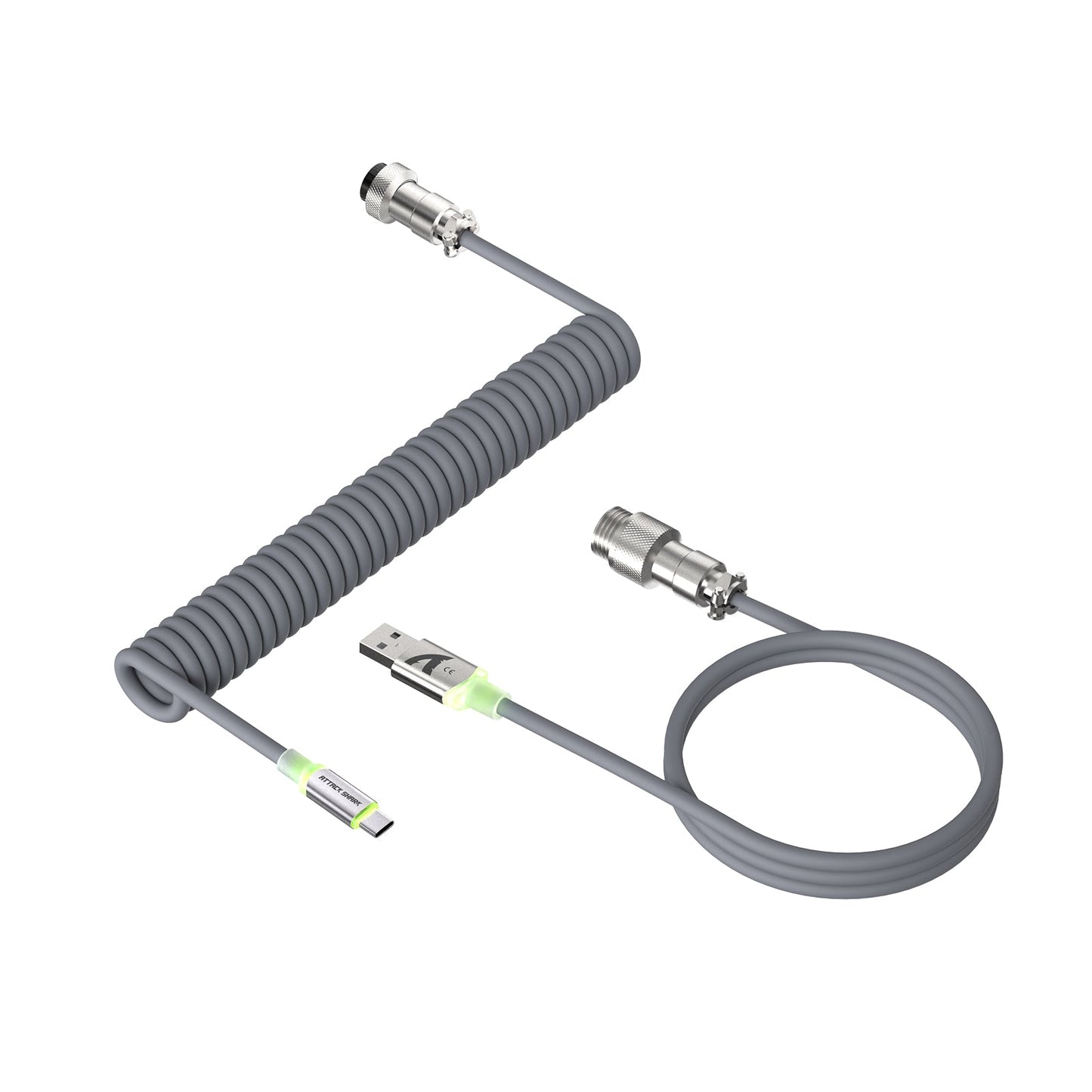 ATTACK SHARK C01Ultra Custom Aviator Cable for 8KHz Magnetic Keyboard