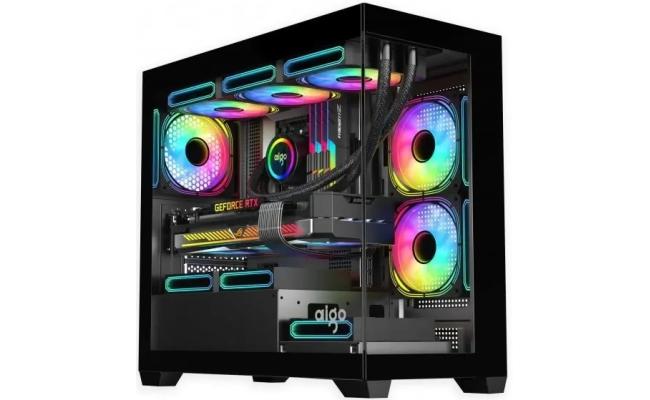 DARKFLASH C218M BLACK MICRO ATX GAMING CASE