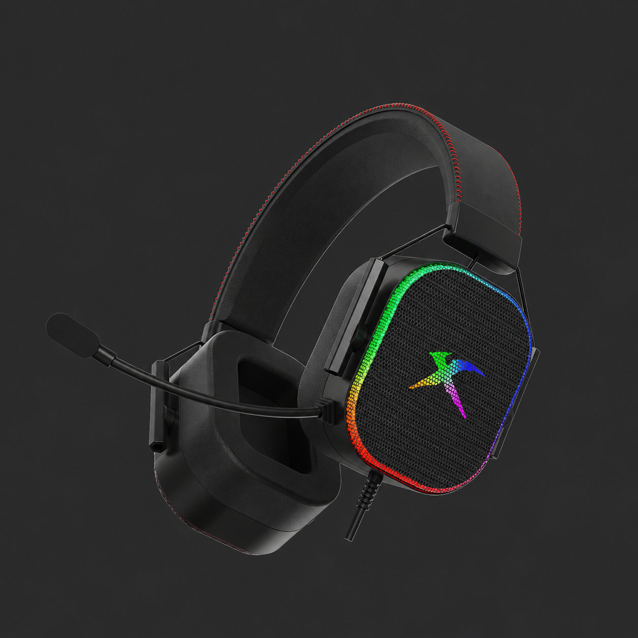XTRIKE ME GH-606 RGB WIRED GAMING HEADSET WITH MICROPHONE