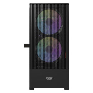 Darkflash Dk415 m-Atx Black with 2x140mm Argb fan pc case