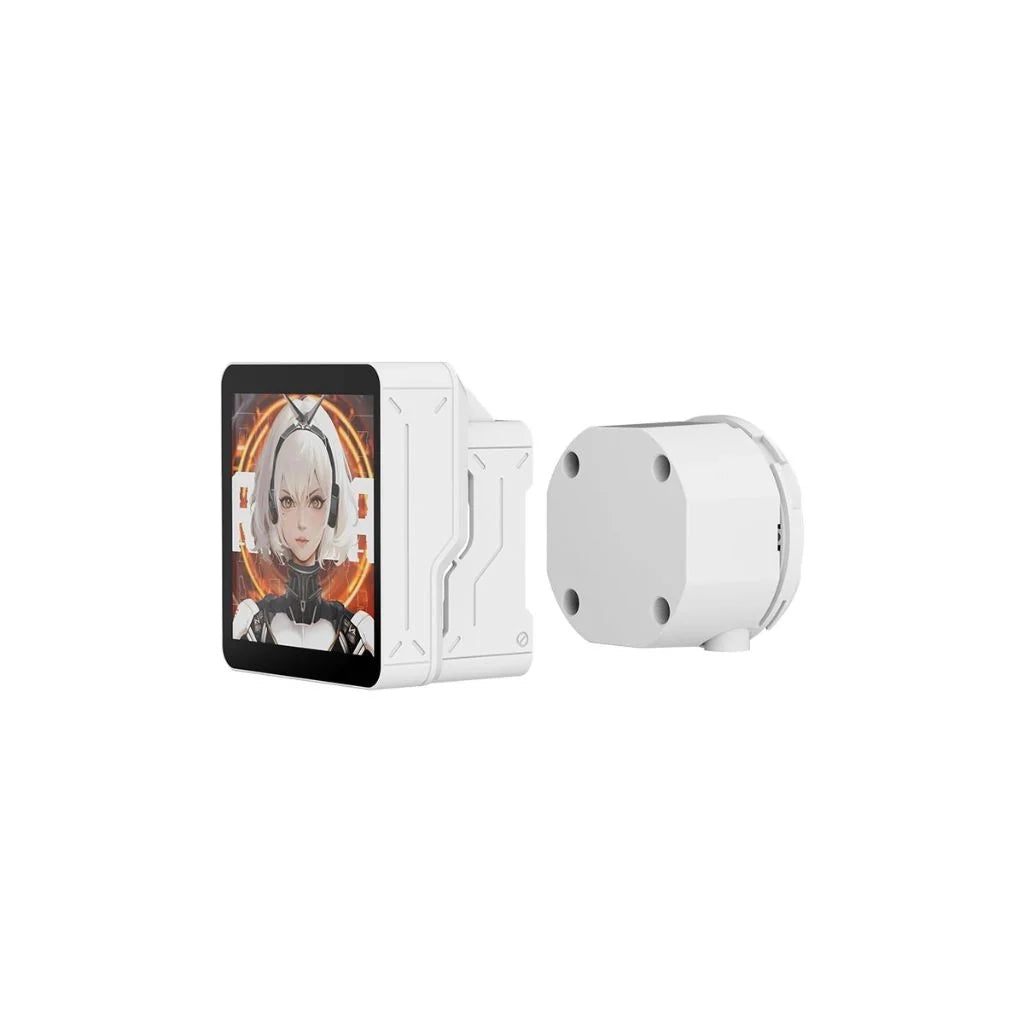 DARKFLASH DV360S MAX ARGB 360MM LIQUID COOLER IPS DISPLAY WHITE