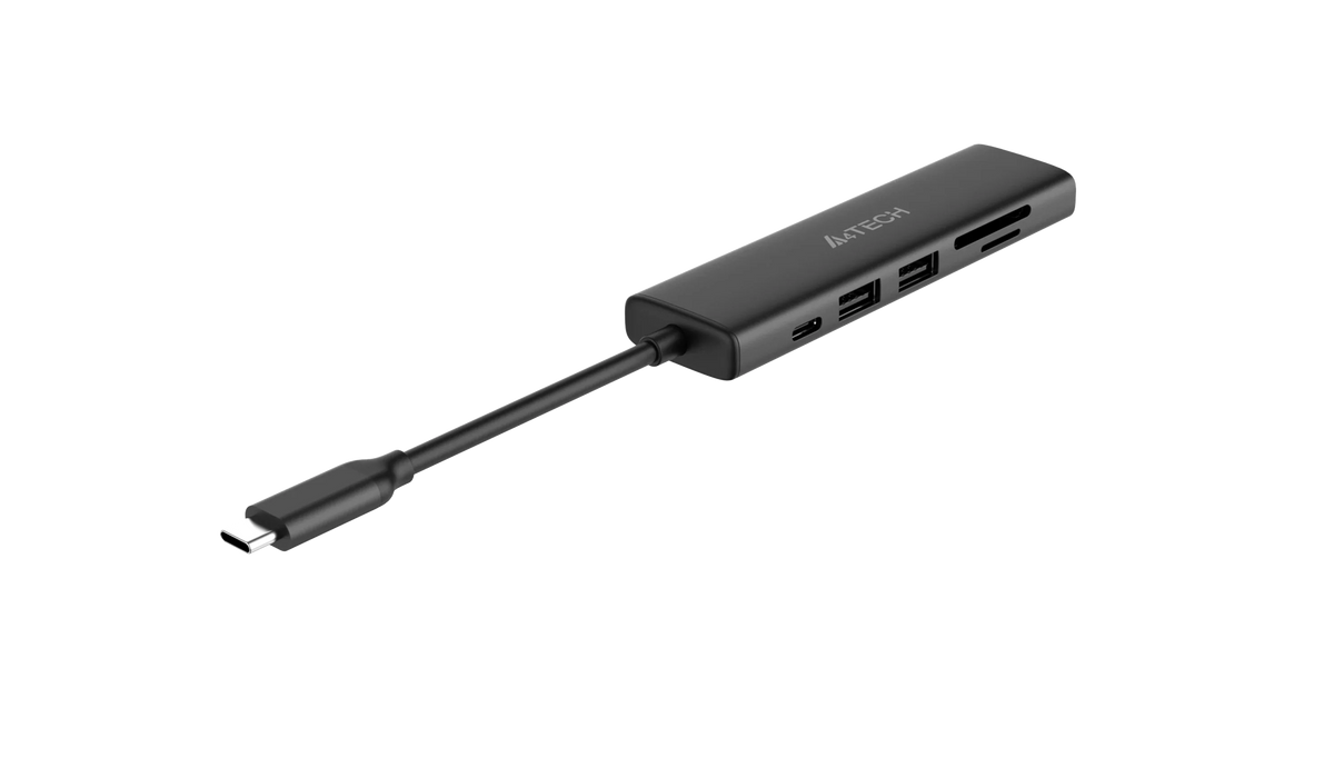 A4Tech DST-60C Black 6-in-1 Docking Station