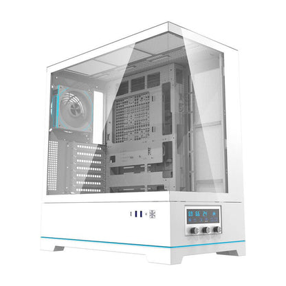DARKFLASH DY451  GAMING CASE WHITE