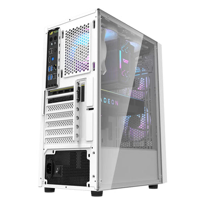 DarkFlash A290 White Mid-Tower Mesh Front PC Case With 3 ARGB Fans