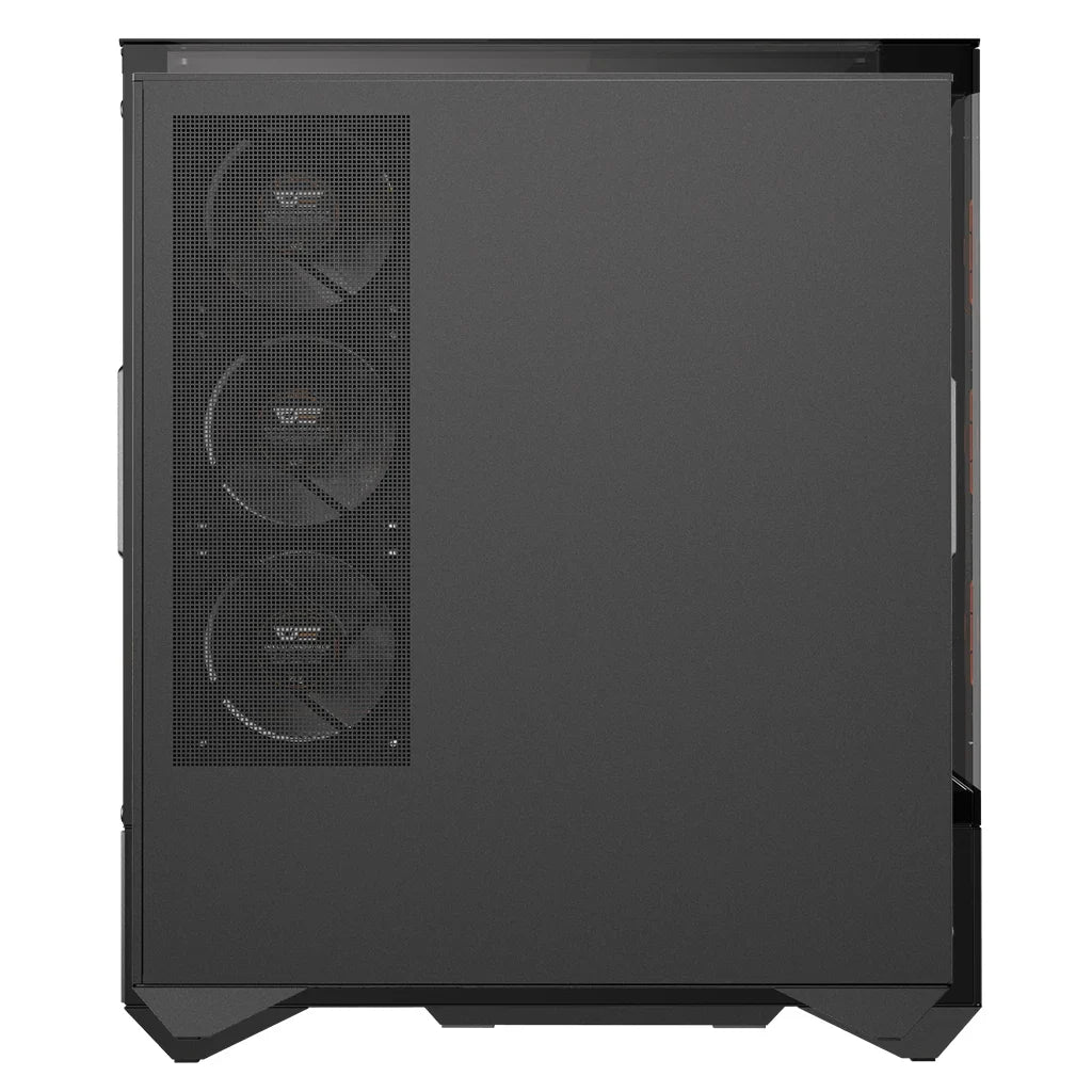DarkFlash DY460 Compact Dual Chamber ATX Case with 3-Sided Tempered Glass