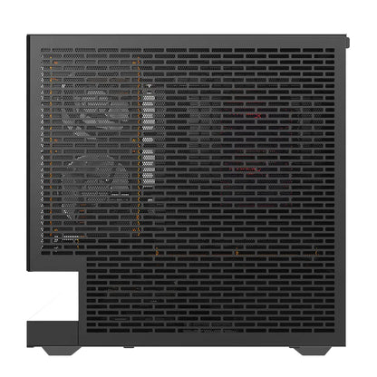DarkFlash Floatron F1 Black M-ATX 270° Panoramic Glass PC Case with 6 ARGB Fans