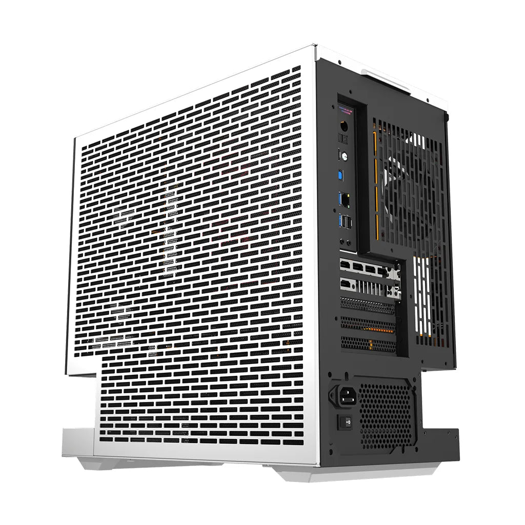 DarkFlash Floatron F1 White M-ATX Supports 360mm AIO with 6 ARGB Fans