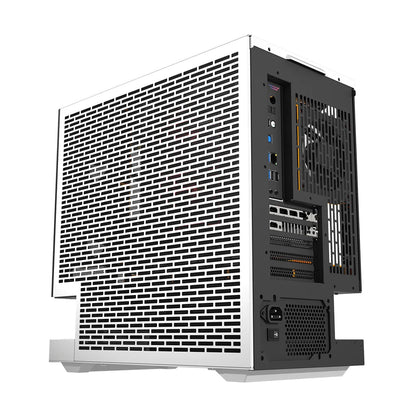 DarkFlash Floatron F1 White M-ATX Supports 360mm AIO with 6 ARGB Fans