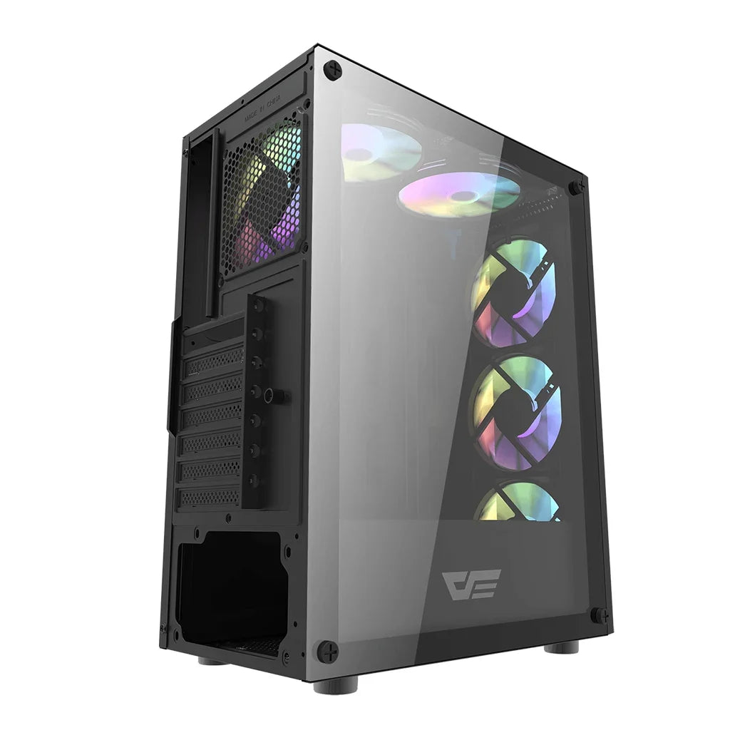 Darkflash DK151 Mid-Tower up to 360mm Rediator with 3 ARGB Fan