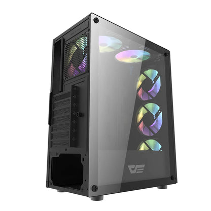 Darkflash DK151 Mid-Tower up to 360mm Rediator with 3 ARGB Fan