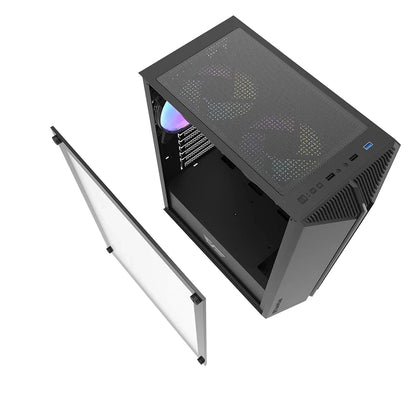 Darkflash DK151 Mid-Tower up to 360mm Rediator with 3 ARGB Fan