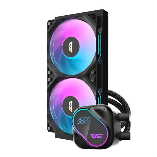 DarkFlash DO 240mm Black RGB 4-pin PWM Water Cooler