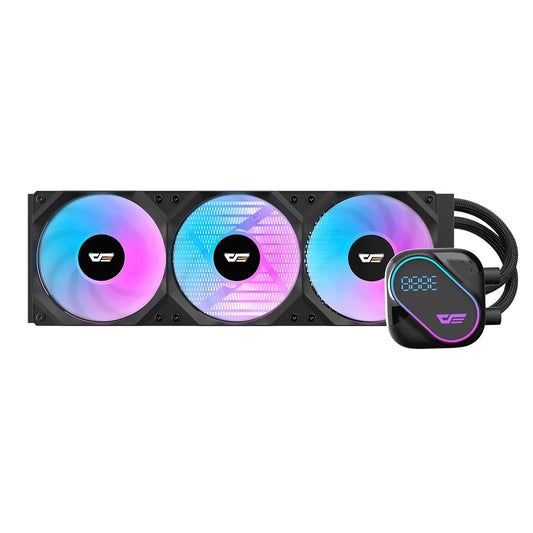 DarkFlash DO360mm Black RGB 4-pin PWM Water Cooler