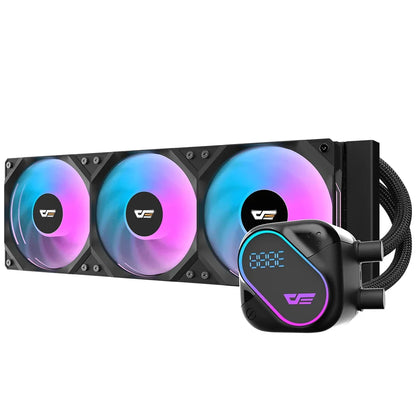 DarkFlash DO360mm Black RGB 4-pin PWM Water Cooler