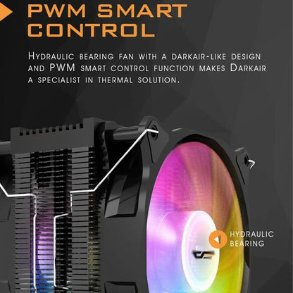 Darkflash Dark Air Plus RGB 4 Heatpipes CPU Cooler