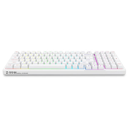 E-YOOSO Z-99 RGB 99-Keys Wired Mechanical Keyboard White