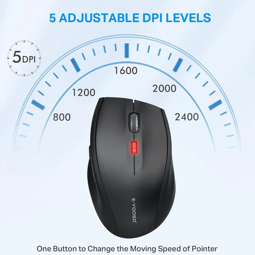 E-YOOSO E-1191 Bluetooth Mouse with Adjustable DPI