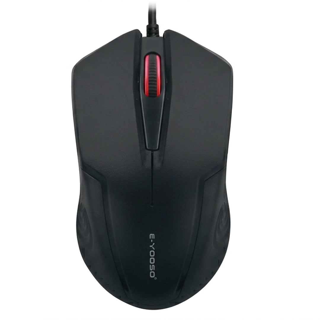 E-YOOSO V-1000 Wired Mouse 1000 DPI Ergonomic USB