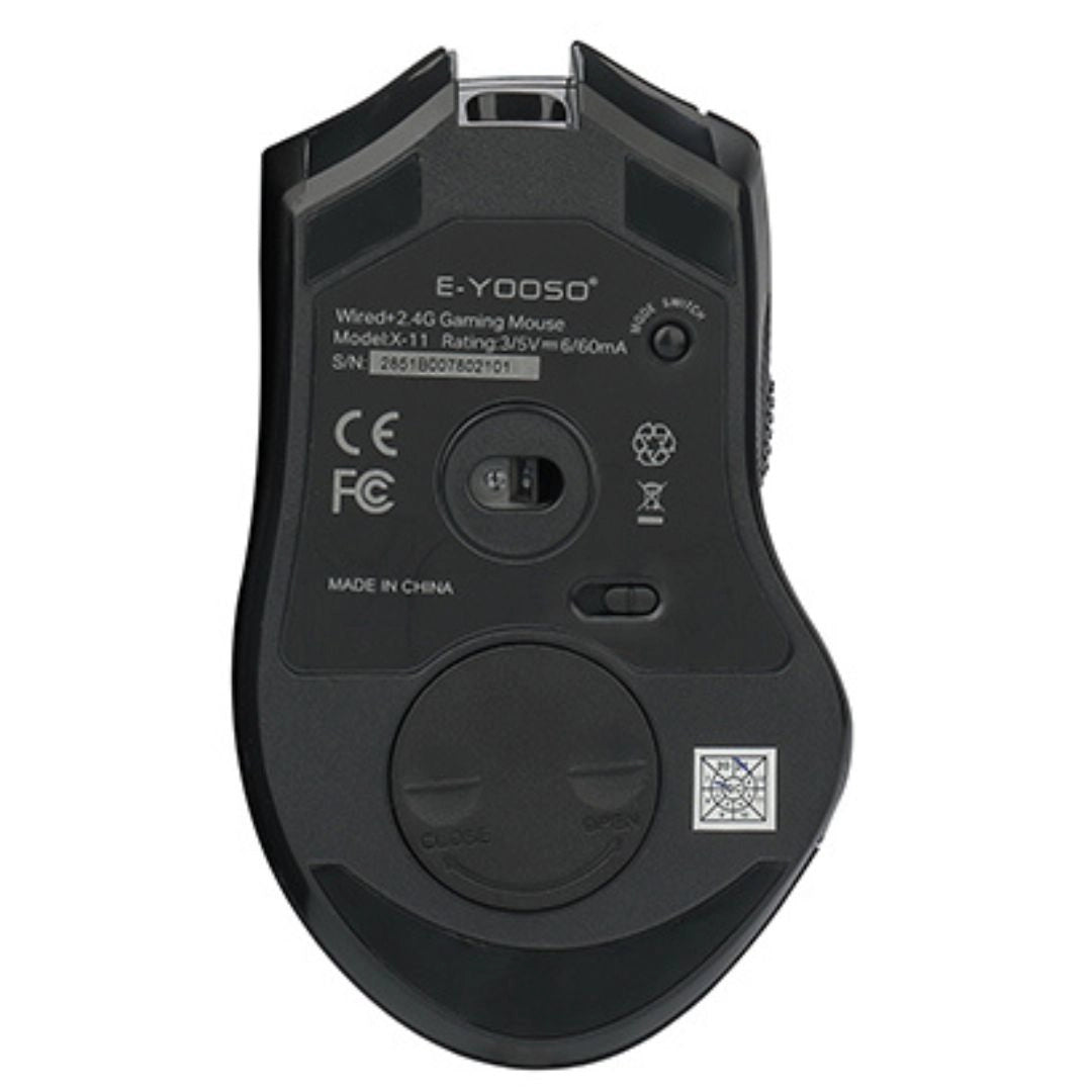 E-YOOSO X-11 Pro Tri-Mode Wireless RGB Gaming Mouse