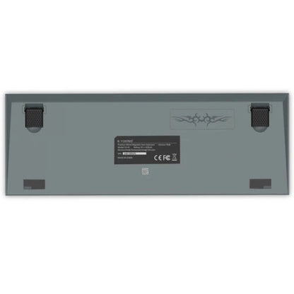 E-YOOSO HZ-61 RGB 61-Keys Hot-Swappable Mechanical Keyboard Gray/ Black