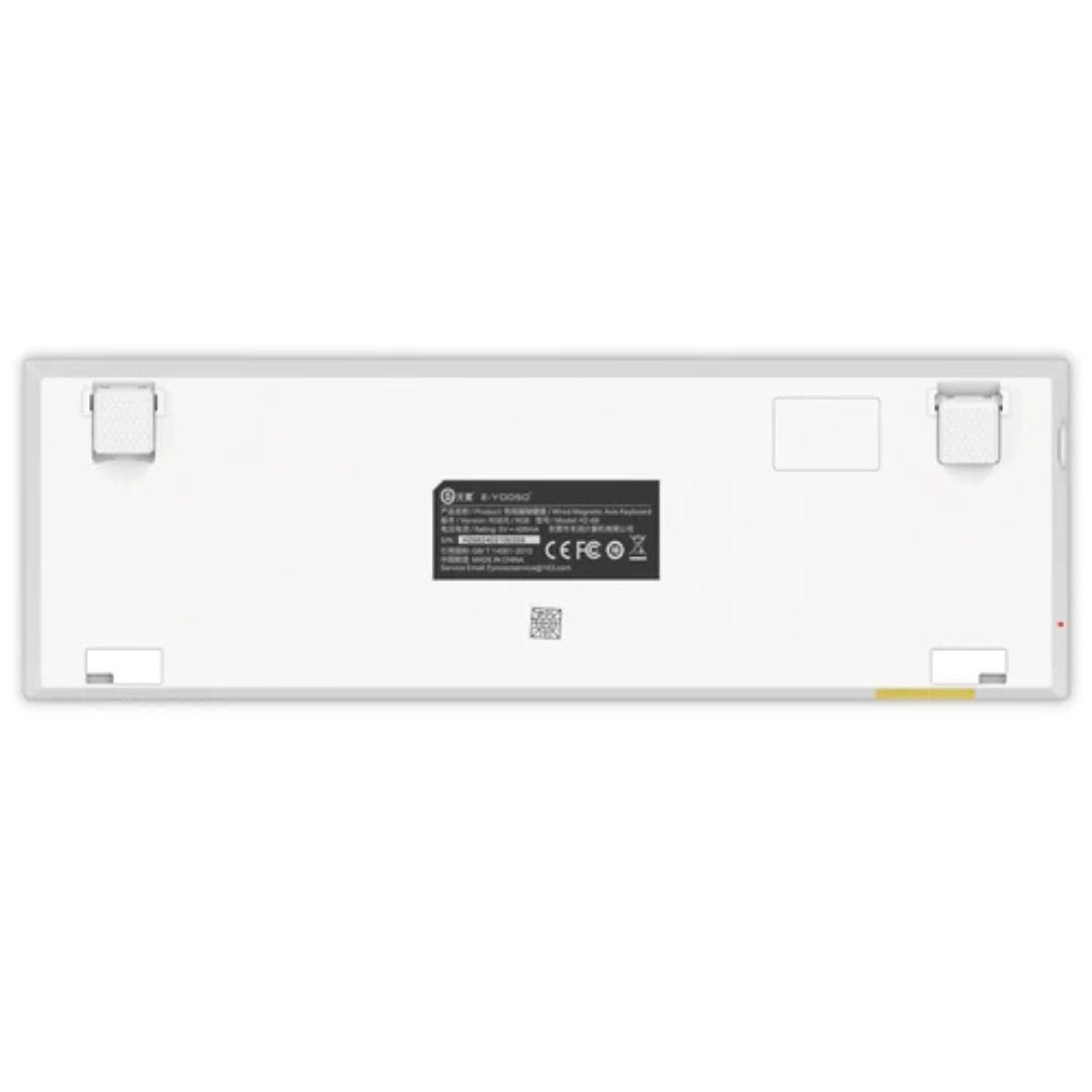 E-YOOSO HZ-68 RGB 68-Keys Hot-Swappable Mechanical Keyboard White