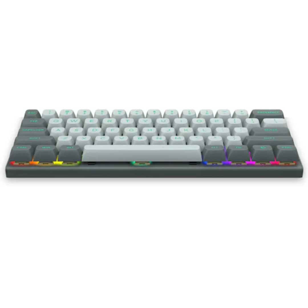 E-YOOSO HZ-61 RGB 61-Keys Hot-Swappable Mechanical Keyboard Gray/ Black