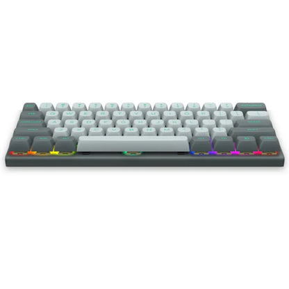 E-YOOSO HZ-61 RGB 61-Keys Hot-Swappable Mechanical Keyboard Gray/ Black