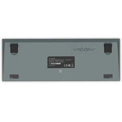 E-YOOSO HZ-61 RGB 61-Keys Hot-Swappable Mechanical Keyboard Gray/ Black