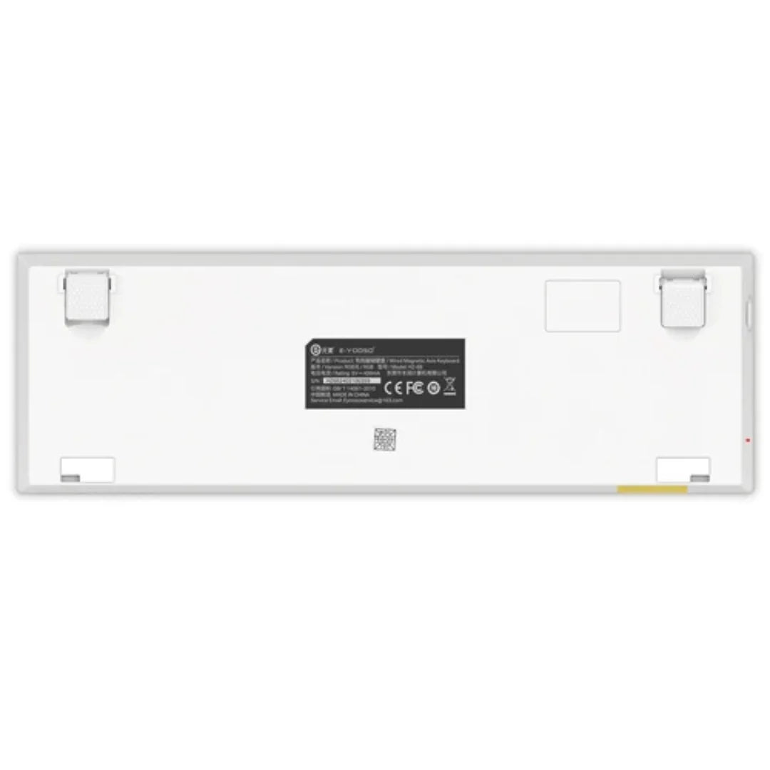 E-YOOSO HZ-68 RGB 68-Keys Hot-Swappable Mechanical Keyboard White