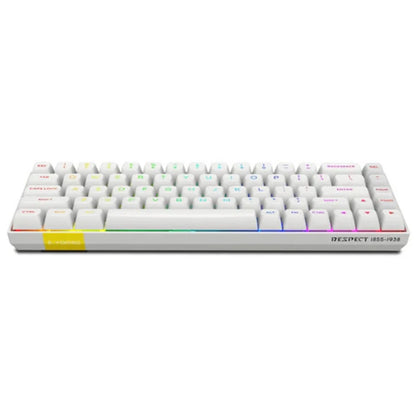 E-YOOSO HZ-68 RGB 68-Keys Hot-Swappable Mechanical Keyboard White