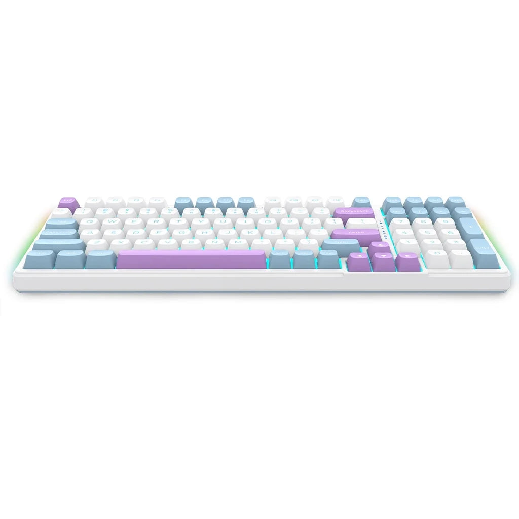 E-YOOSO Z-99 RGB 99-Keys Mechanical Keyboard White/Blue/Purple