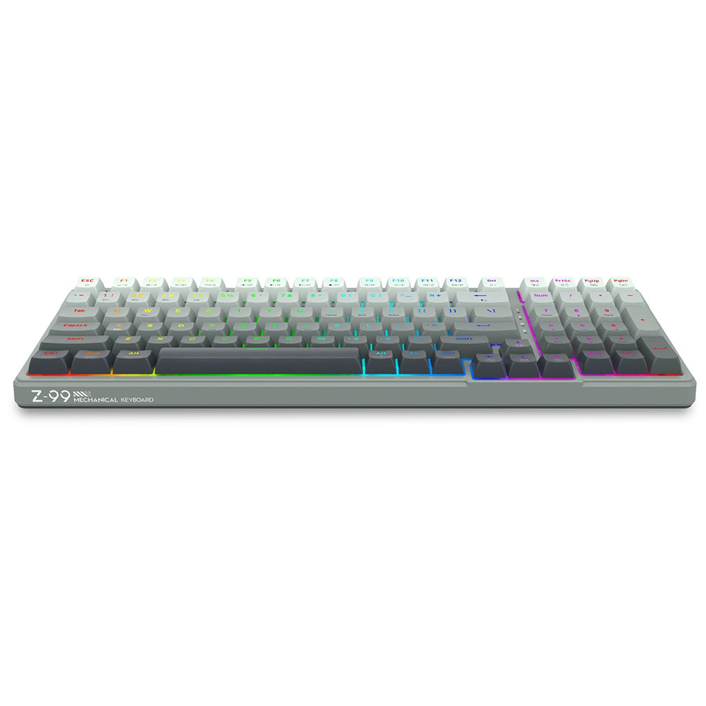 E-YOOSO Z-99 Tri-Mode RGB 99-Keys Mechanical Keyboard Gradient Grey