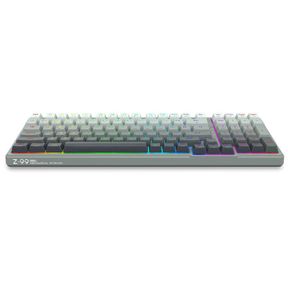E-YOOSO Z-99 Tri-Mode RGB 99-Keys Mechanical Keyboard Gradient Grey