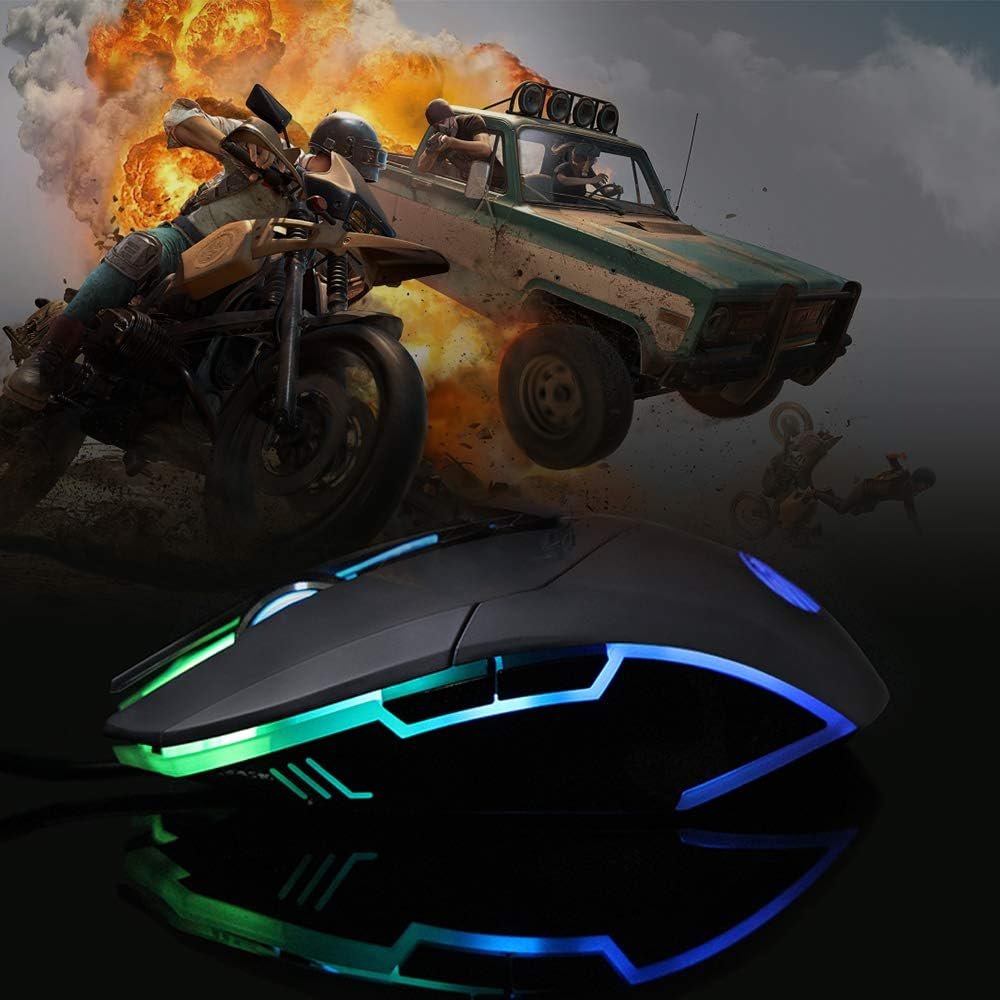 E-YOOSO X-5 Wired RGB Gaming Mouse with 3200 DPI