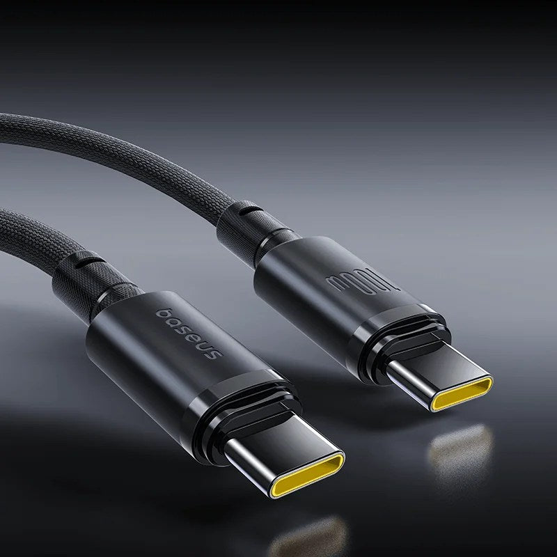 Baseus New Braided Fast Charging Cable USB-C to USB-C 100W