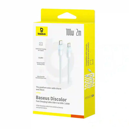Baseus Discolor Fast Charging Cable USB-C to USB-C 100W