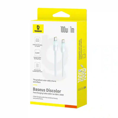 Baseus Discolor Fast Charging Cable USB-C to USB-C 100W
