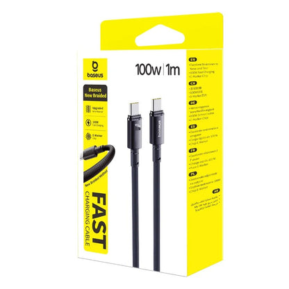 Baseus New Braided Fast Charging Cable USB-C to USB-C 100W