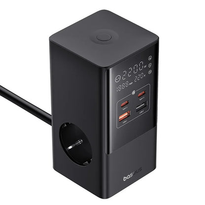 Baseus PowerCombo Tower Digital PowerStrip 3AC+2U+2C 35W