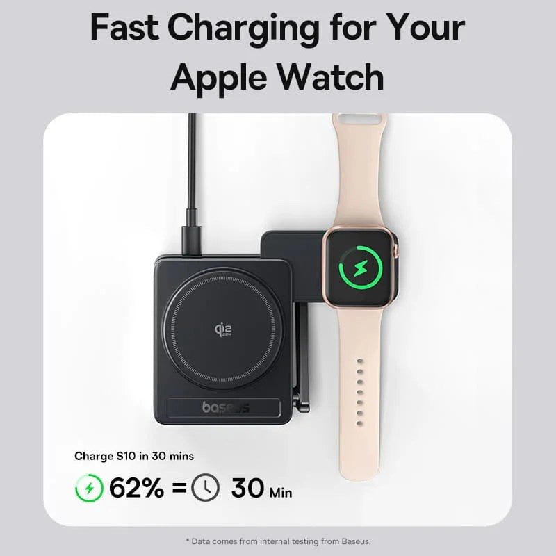 Baseus PicoGo AF21 Portable 3-in-1 Qi2.2 Wireless Charger 35W