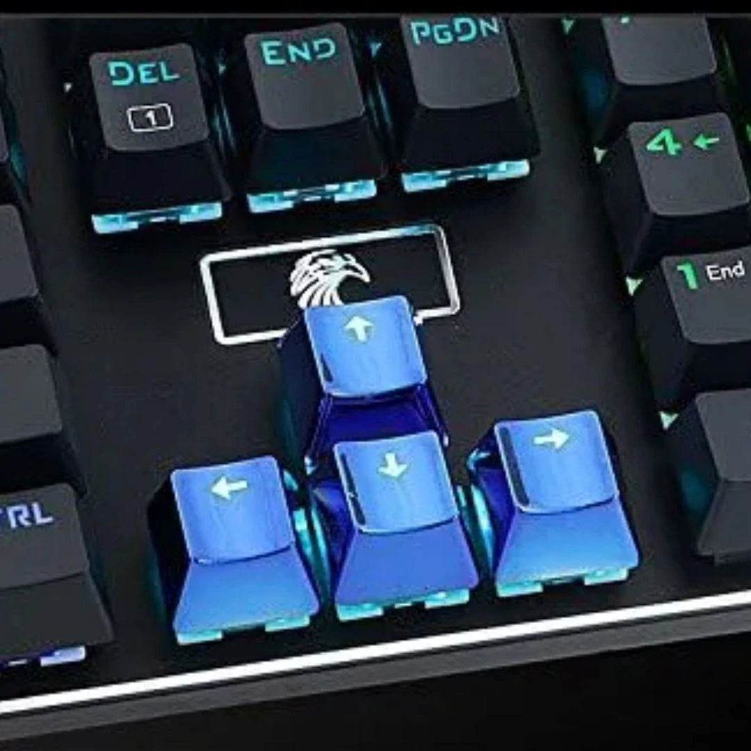 E-YOOSO 12Pcs PBT Metal Keycaps for Mechanical Keyboard