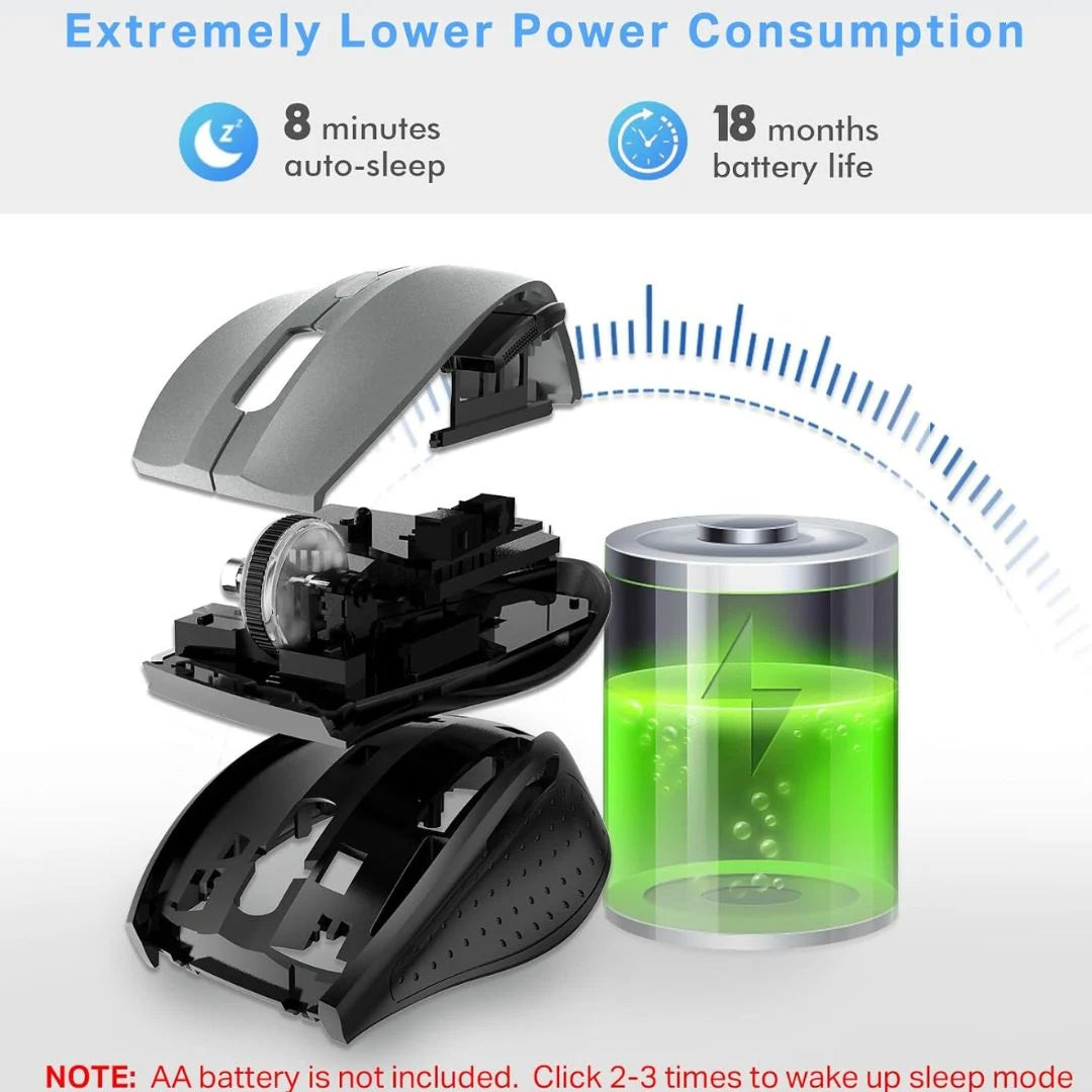 E-YOOSO E-1010 Wireless Mouse with Adjustable DPI Control
