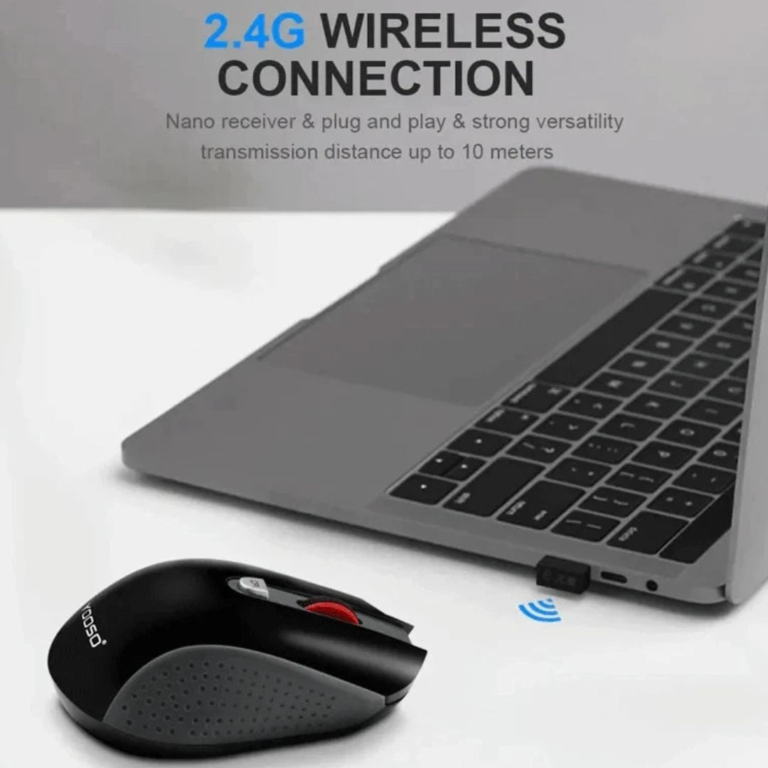 E-YOOSO E-1030 Wireless Optical Mouse – Ergonomic & Reliable